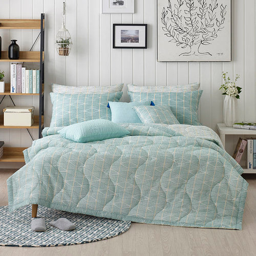 Coral Cool Seersucker set