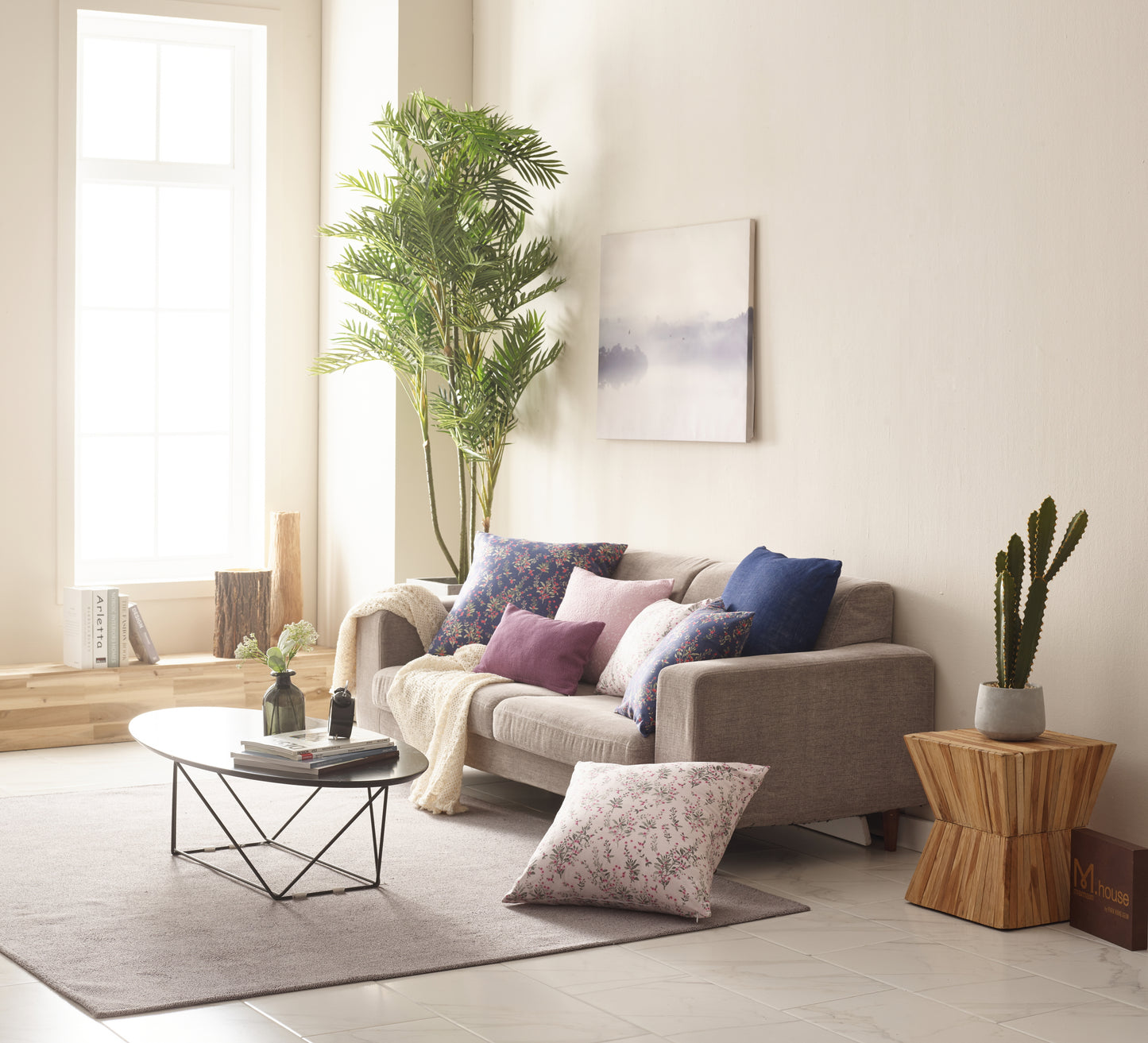 Natural Fresh Cotton 100% _Spring Garden