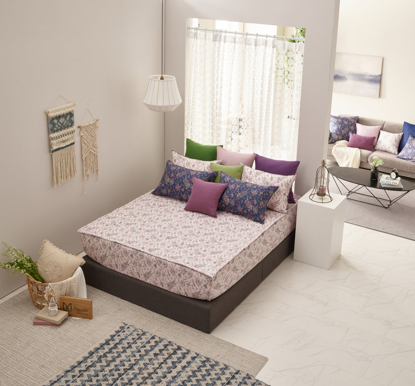 Natural Fresh Cotton 100% _Spring Garden Pad