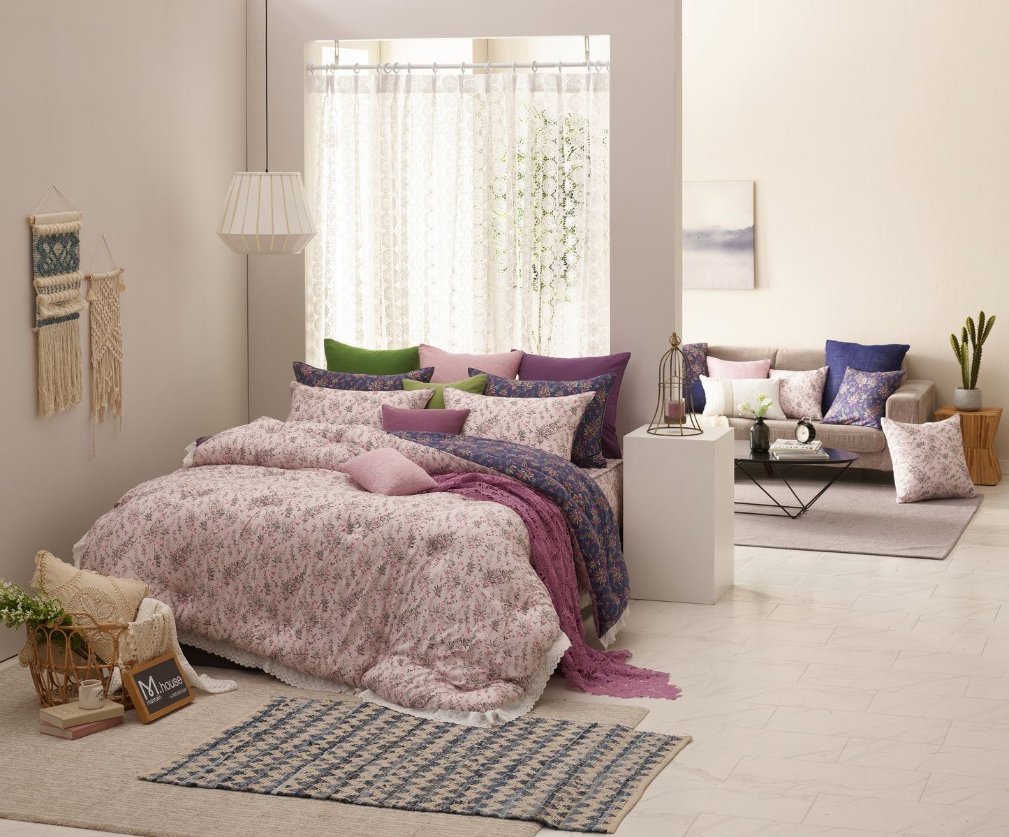 Natural Fresh Cotton 100% _Spring Garden