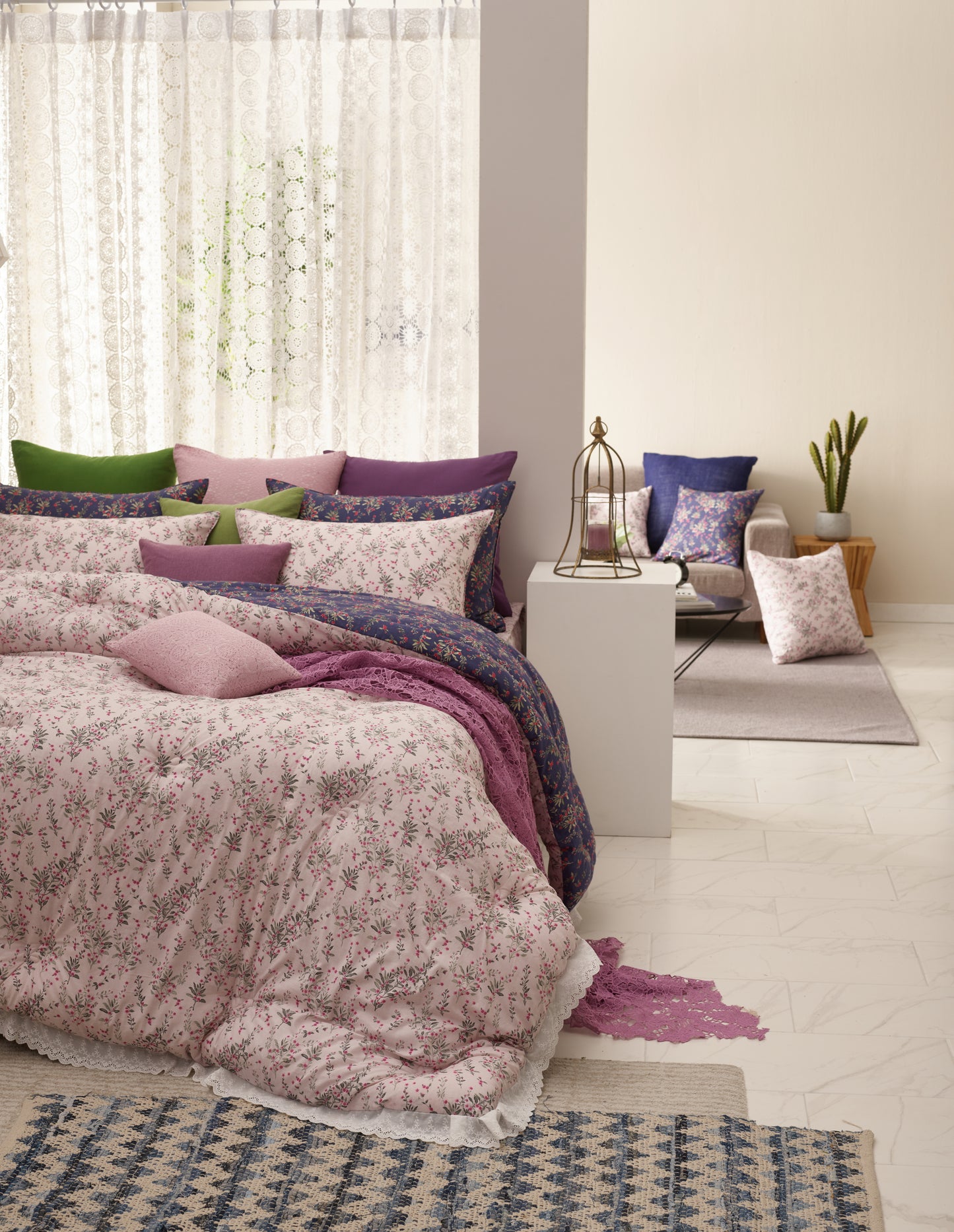 Natural Fresh Cotton 100% _Spring Garden