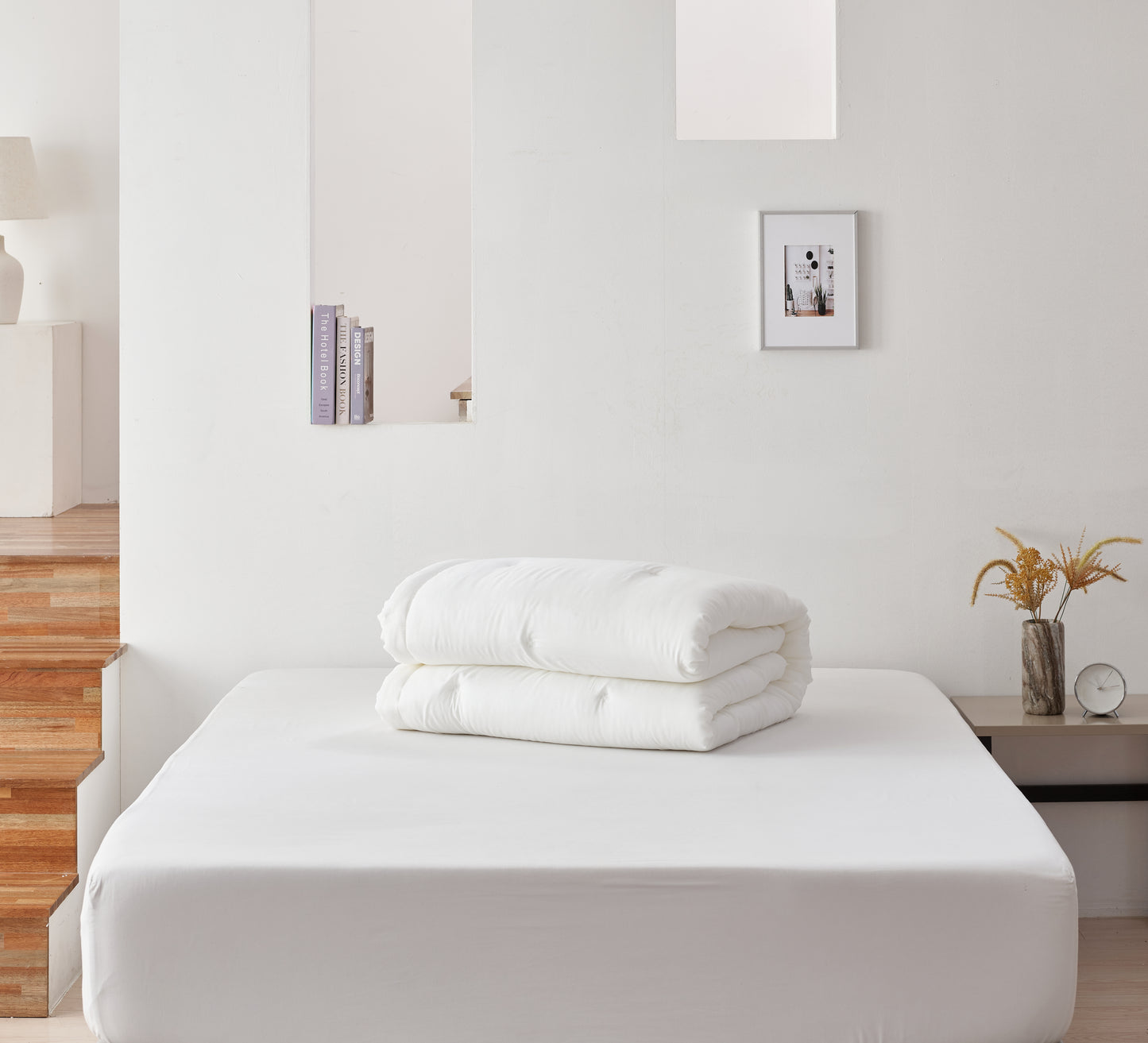 Premium 100% Tencel Modal Comforter Set - White