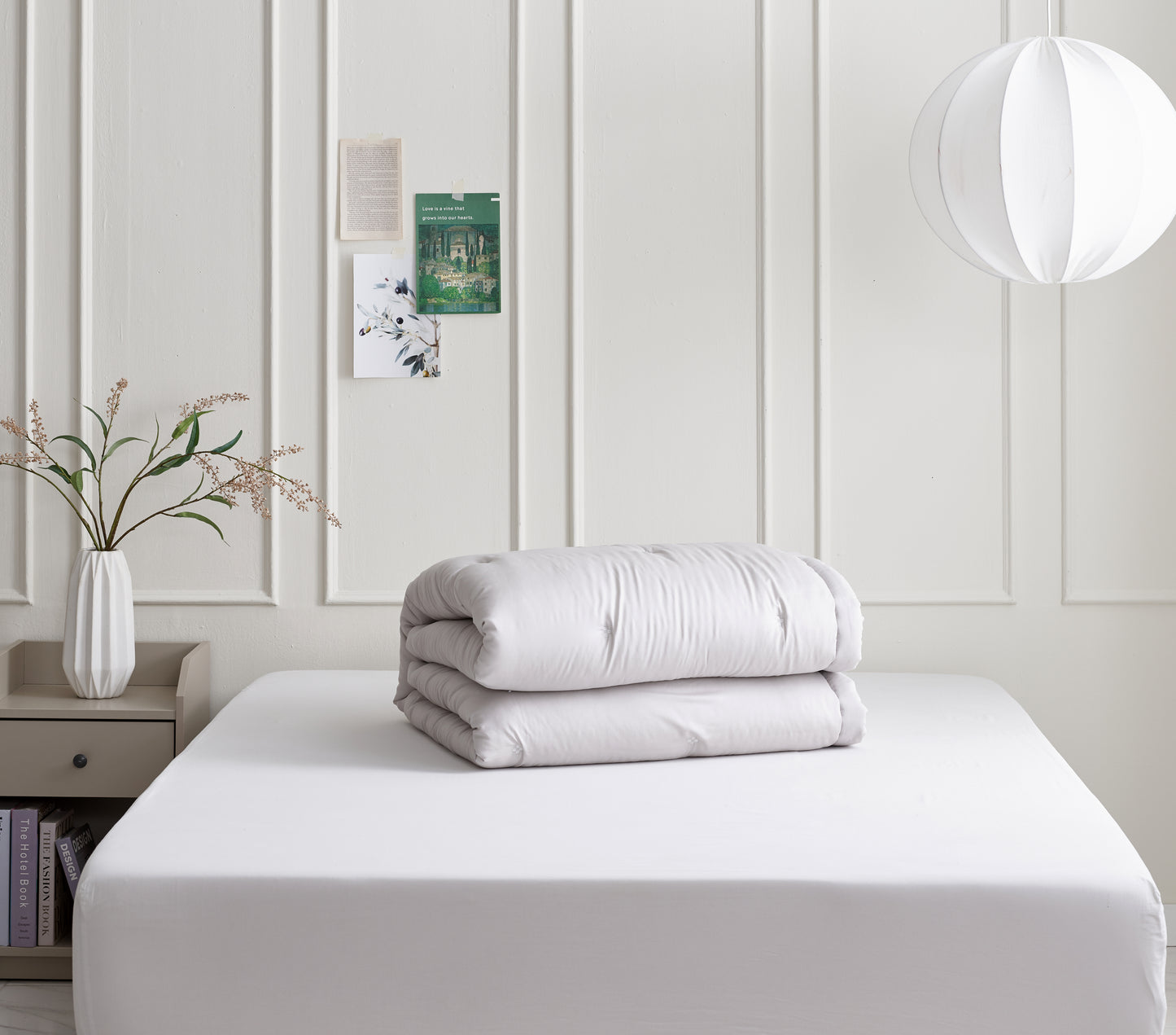 Premium 100% Tencel Modal Comforter Set - Grey