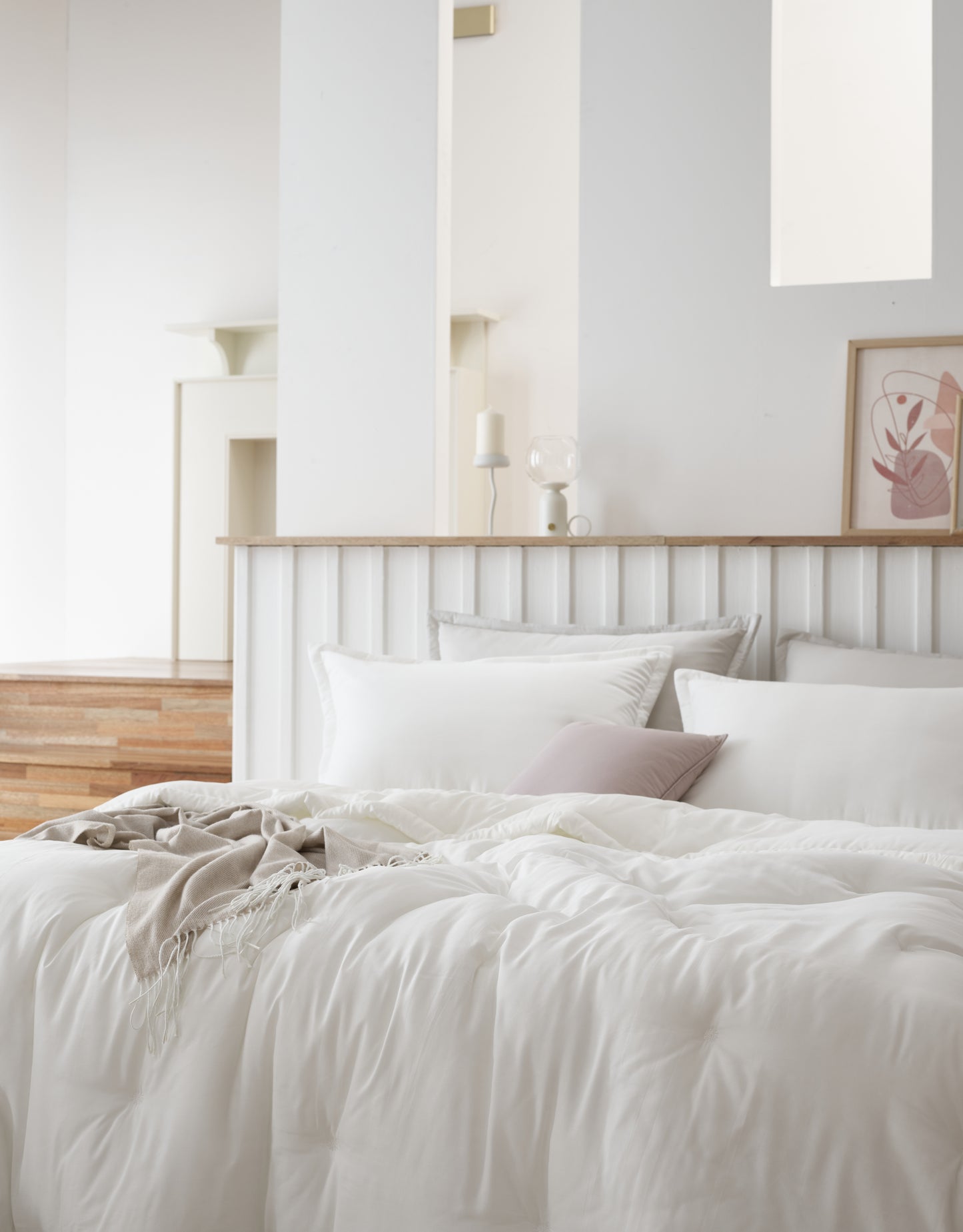 Premium 100% Tencel Modal Comforter Set - White