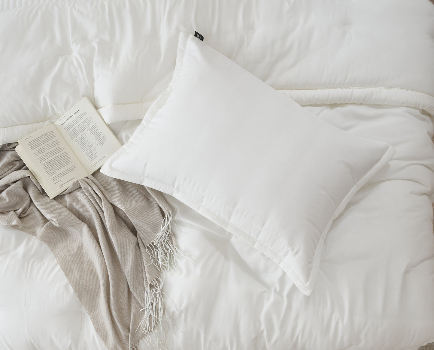 Premium 100% Tencel Modal Comforter Set - White