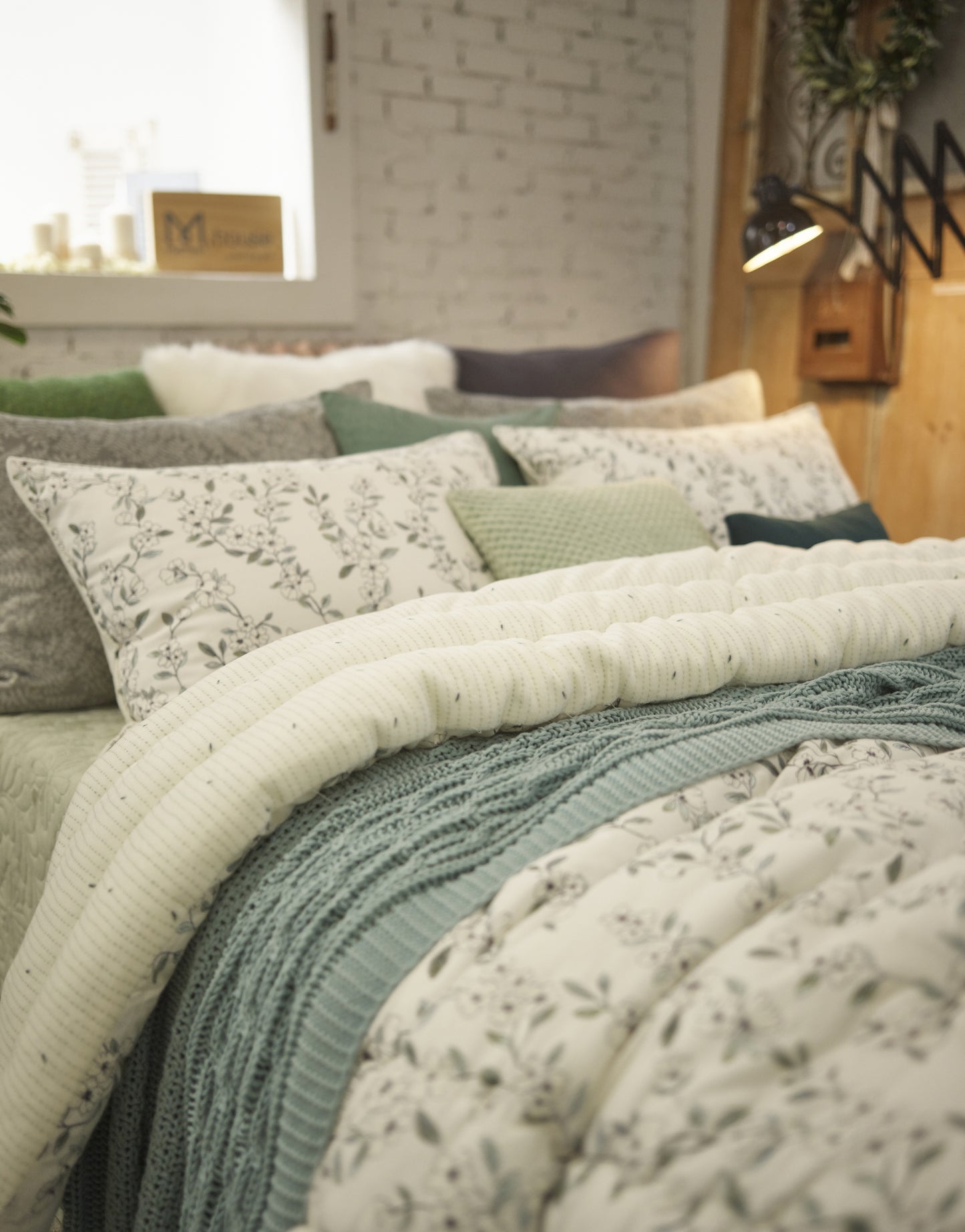 100% Pure Cotton + Micromink Reversible Comforter Set
