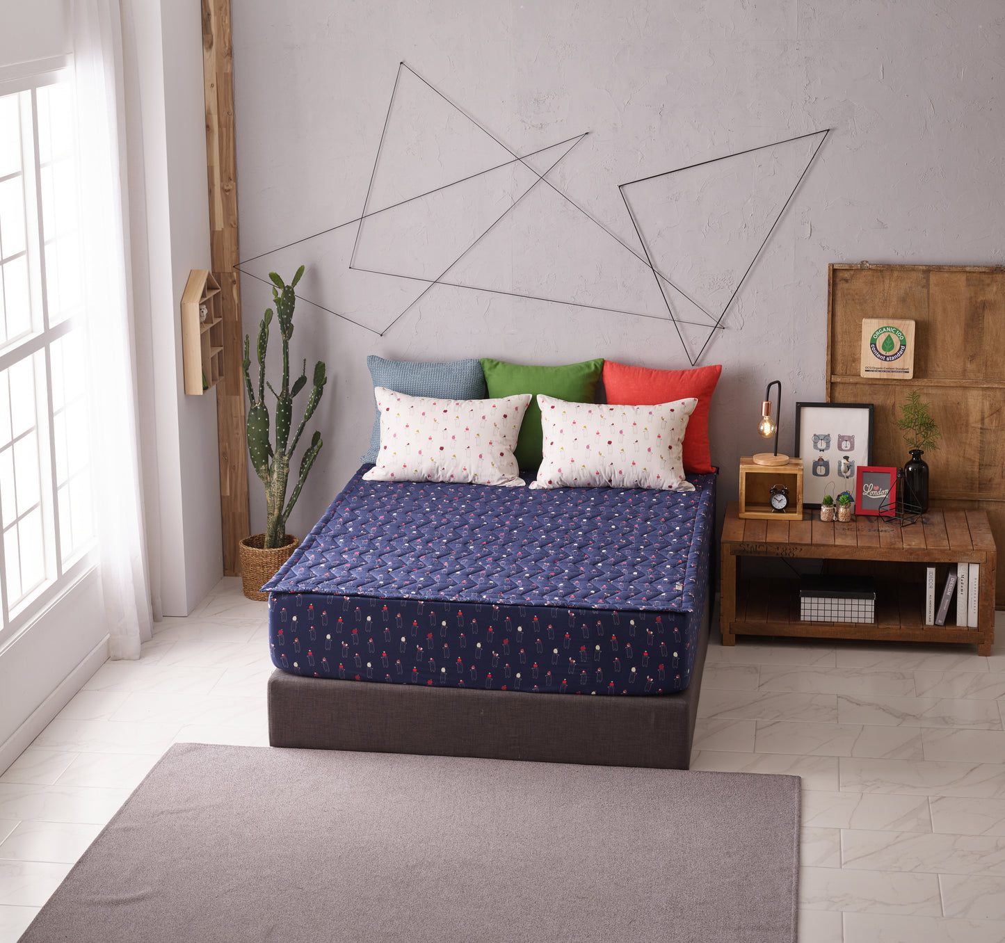 ORGANIC Cotton 100% Mattress Pad