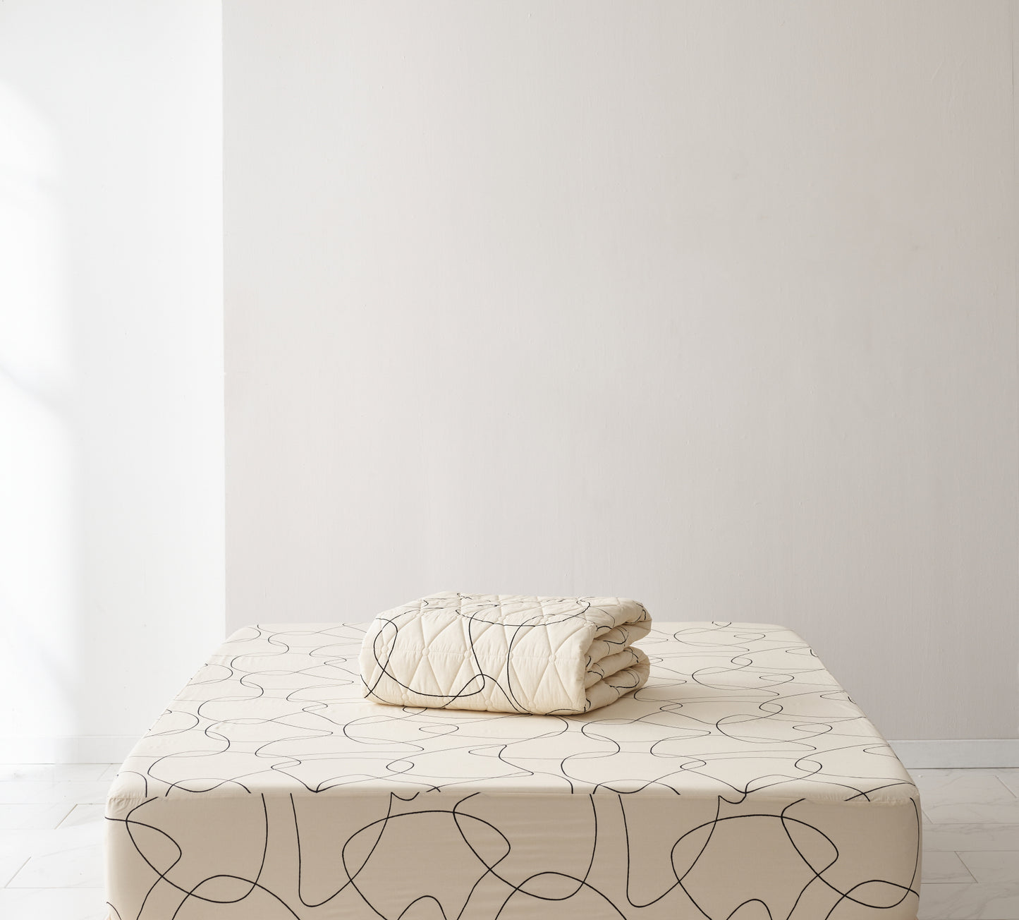 BIO Washing Premium 100% High Density Cotton 100 Pad_Ivory