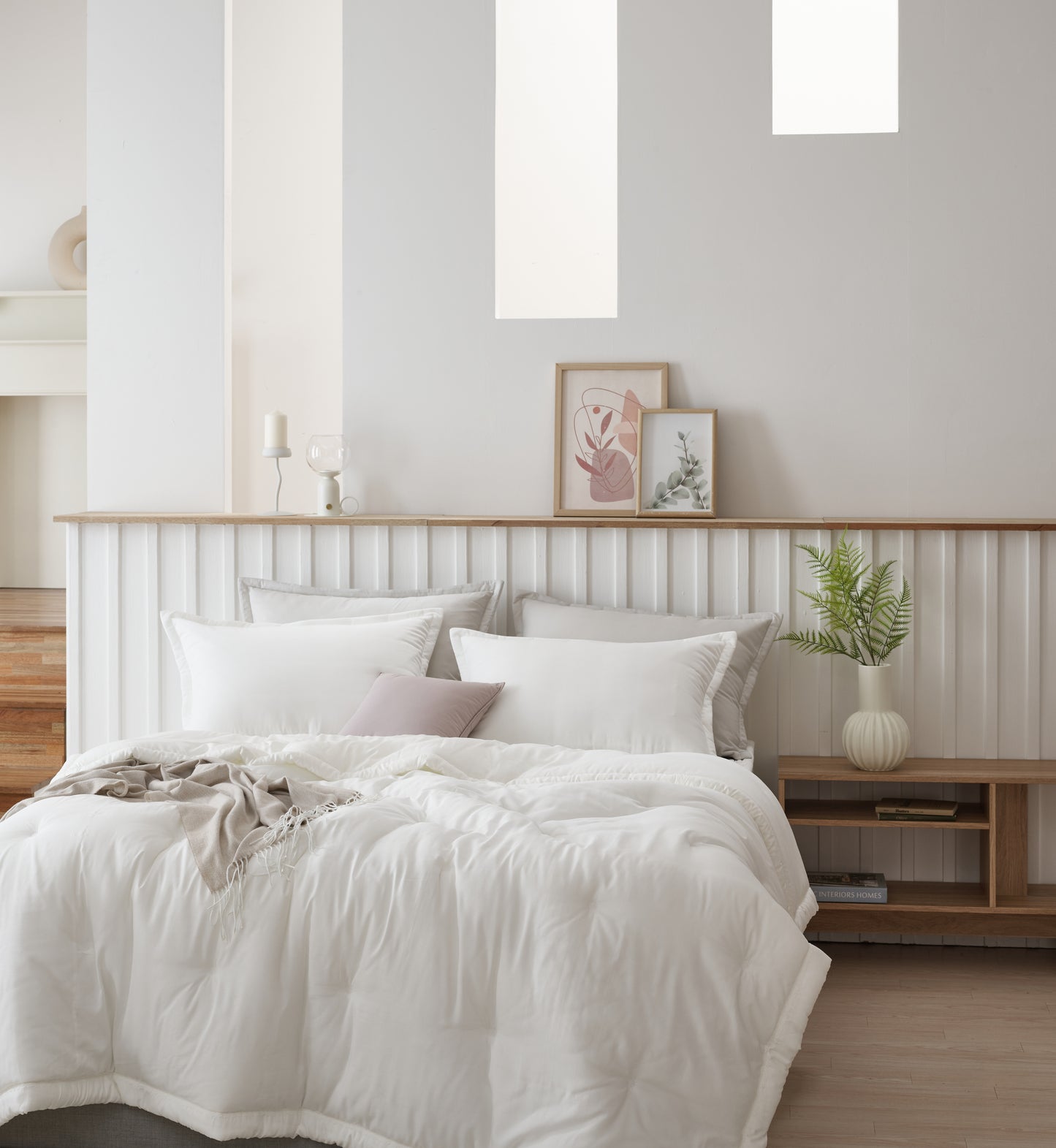 Premium 100% Tencel Modal Comforter Set - White