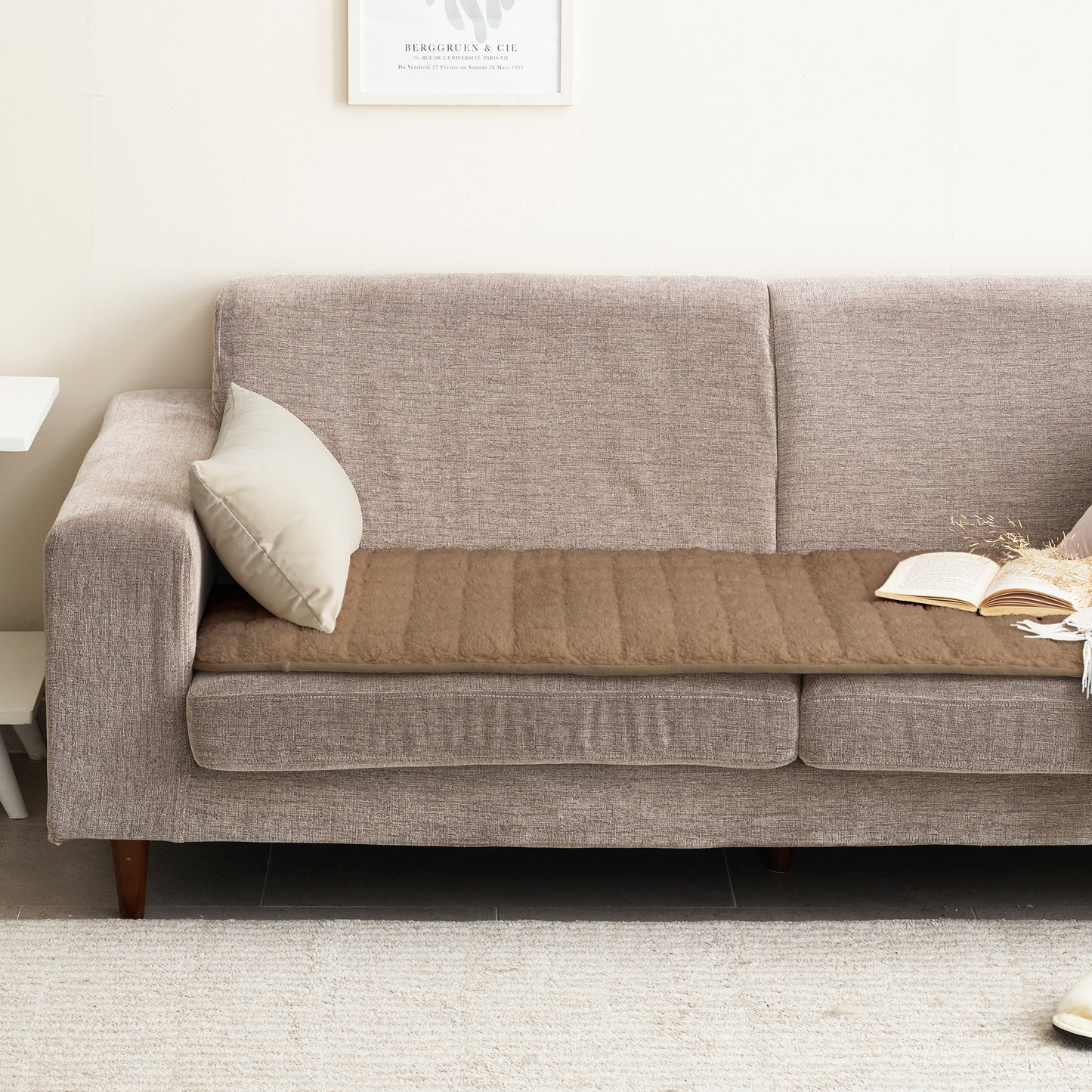 {NEW} Wool Like Soft and Warm touch Sofa pad