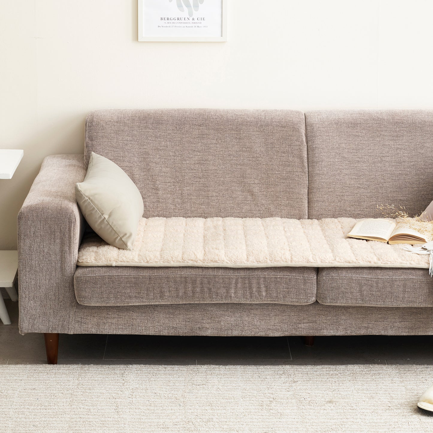 {NEW} Wool Like Soft and Warm touch Sofa pad