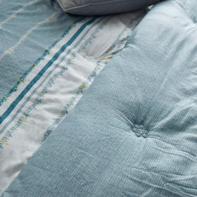 Blue Garden Modal Cotton Comforter Set