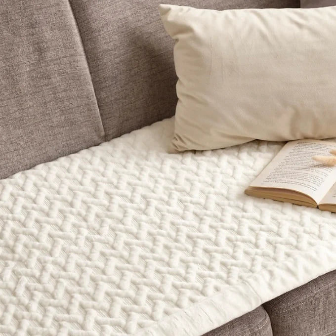 Soft and Warm mink touch Sofa pad