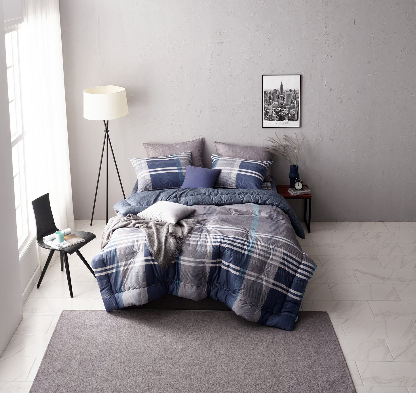 Warm and soft Peachskin Comforter set