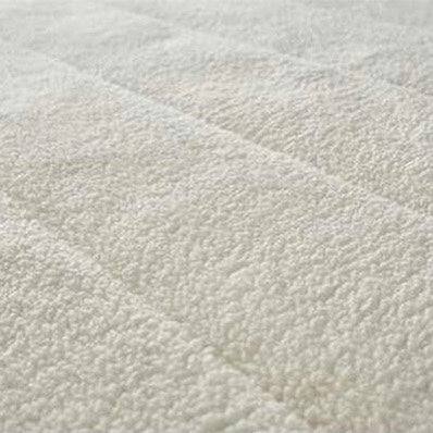Soft Wool Like Mattress Pad_Ivory