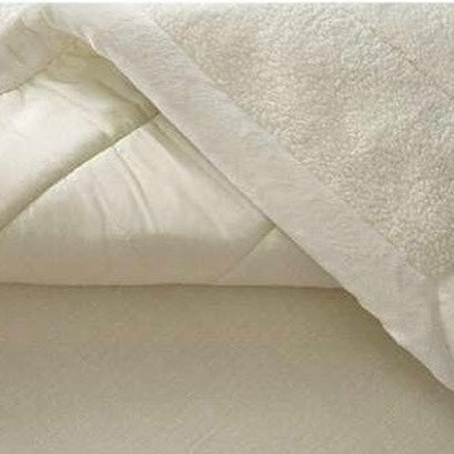 Soft Wool Like Mattress Pad_Ivory