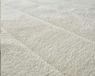 Soft Wool Like Mattress Pad_Ivory