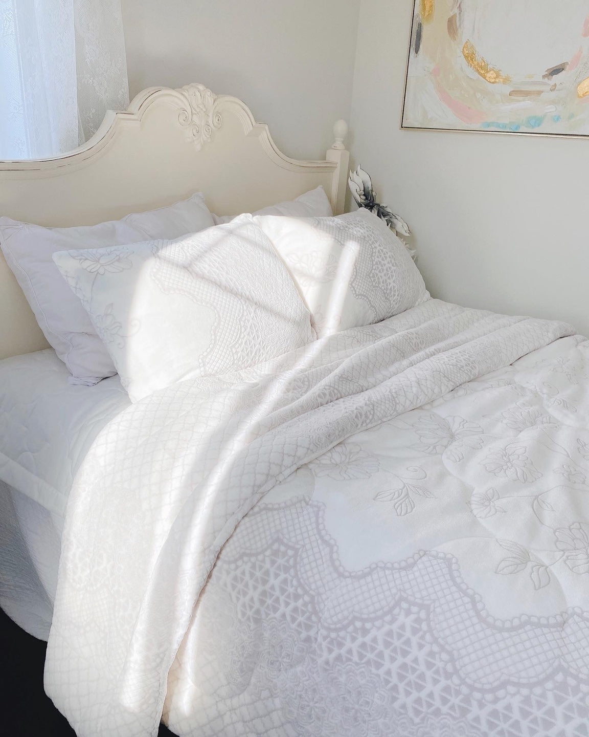 Merry Queen Mink touch Winter Comforter Queen set