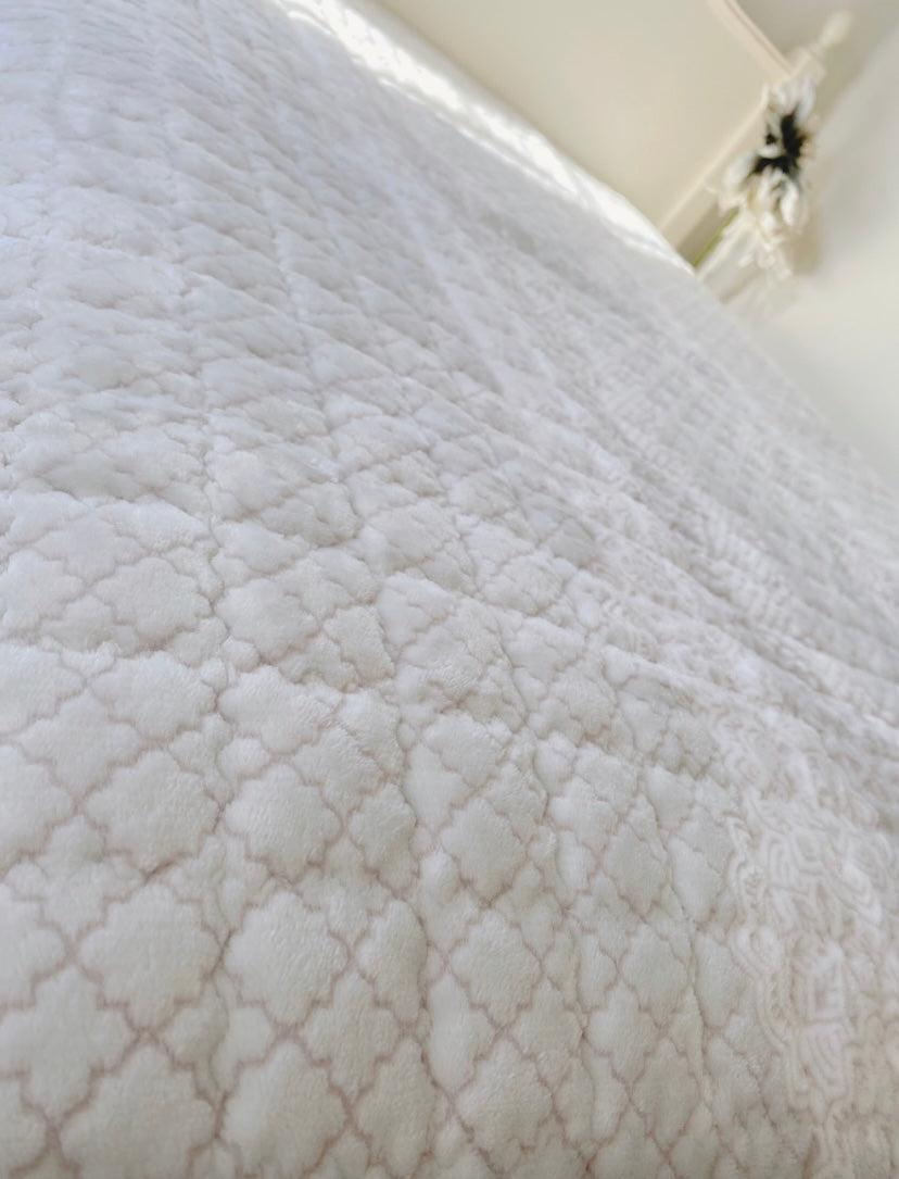 Merry Queen Mink touch Winter Comforter Queen set