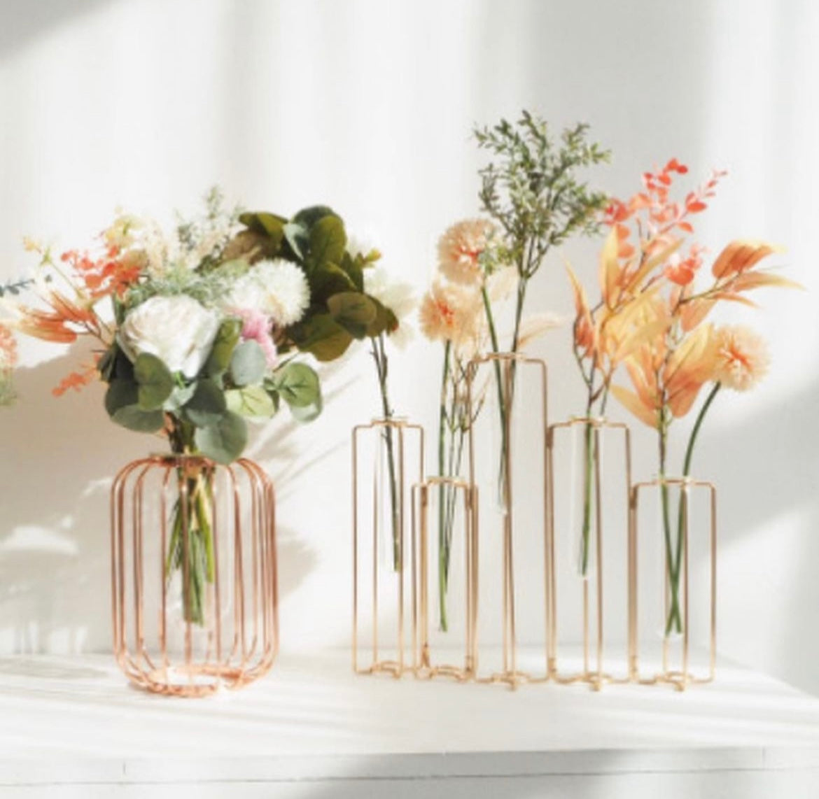 Unique Ikebana Style Flower Vases