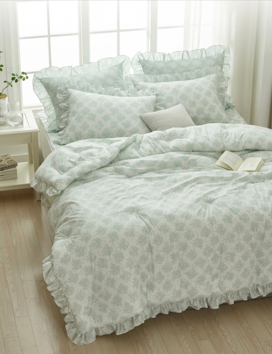 Bio-Wash 100% Cotton Comforter Set