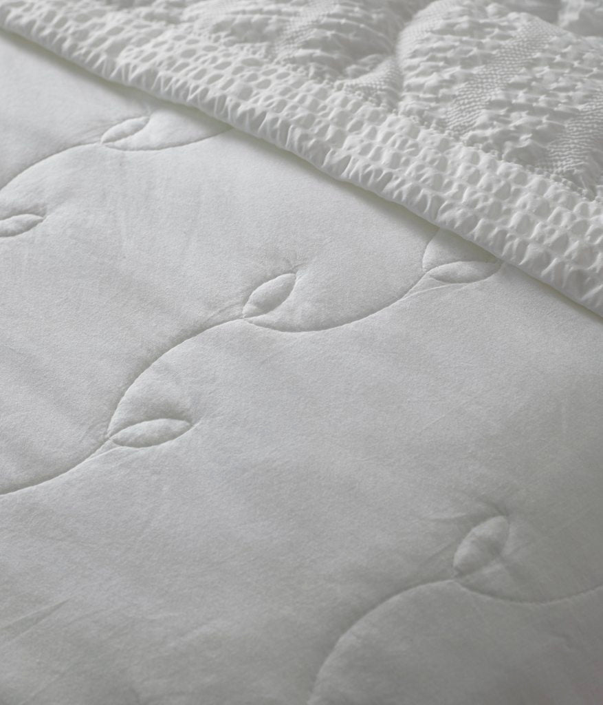 New Summer Pigment Washing bedding Set_White