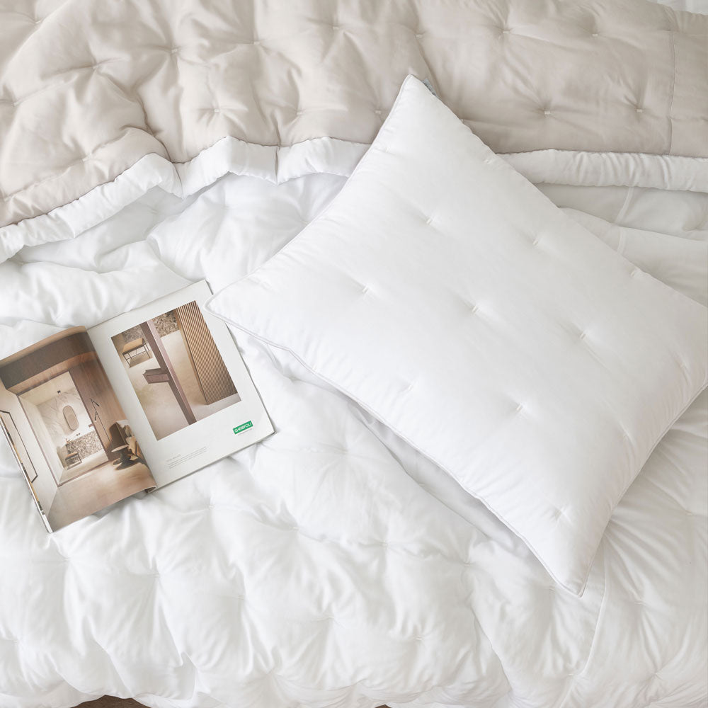Premium 100% Tencel Modal Comforter Set_White