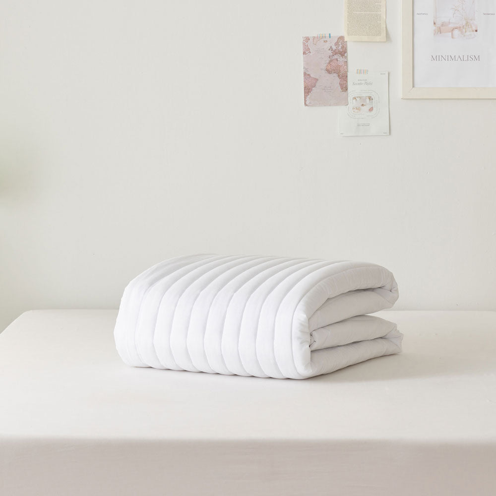Premium 100% Tencel Modal Comforter Set_White