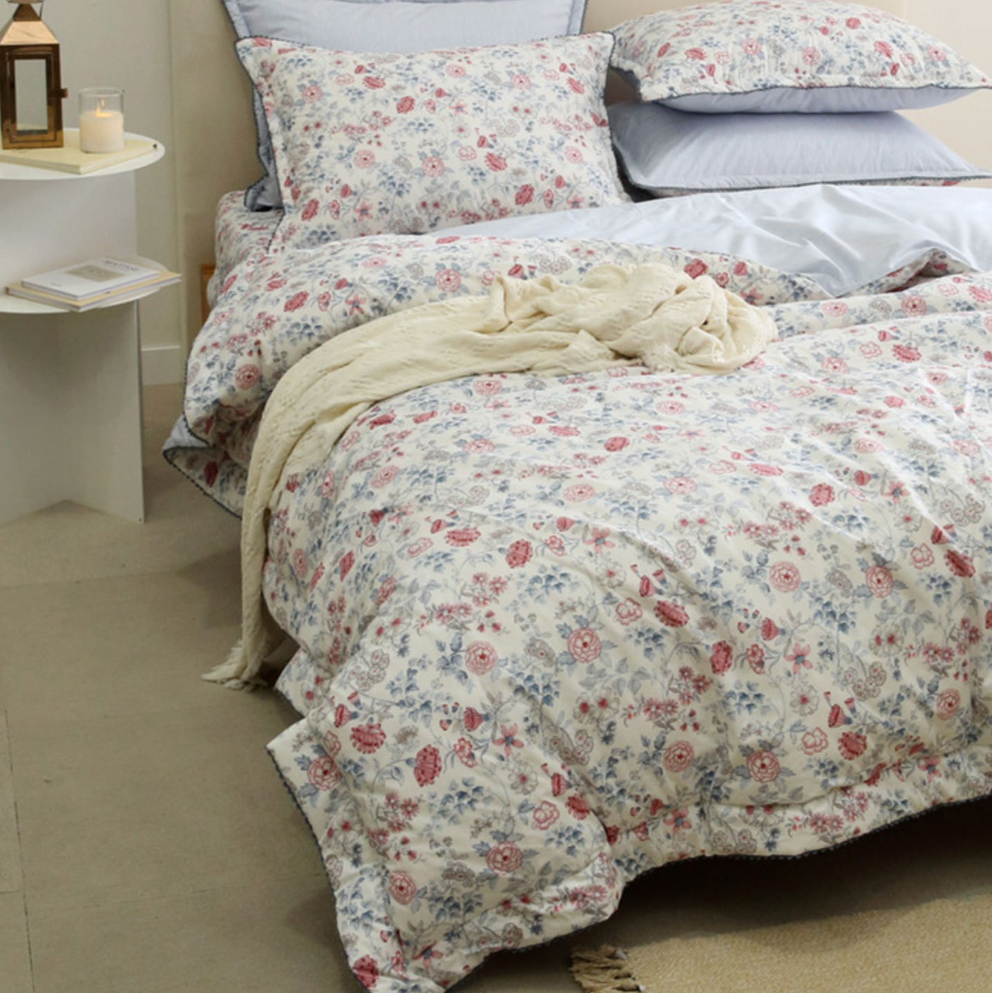 Premium Asa Washing Cotton 100% _4 Seasons King Comforter Set