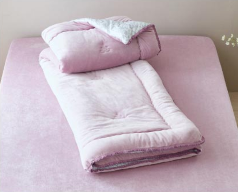 Premium MOC (Modal+Cotton) Reversible Comforter Set _Violet