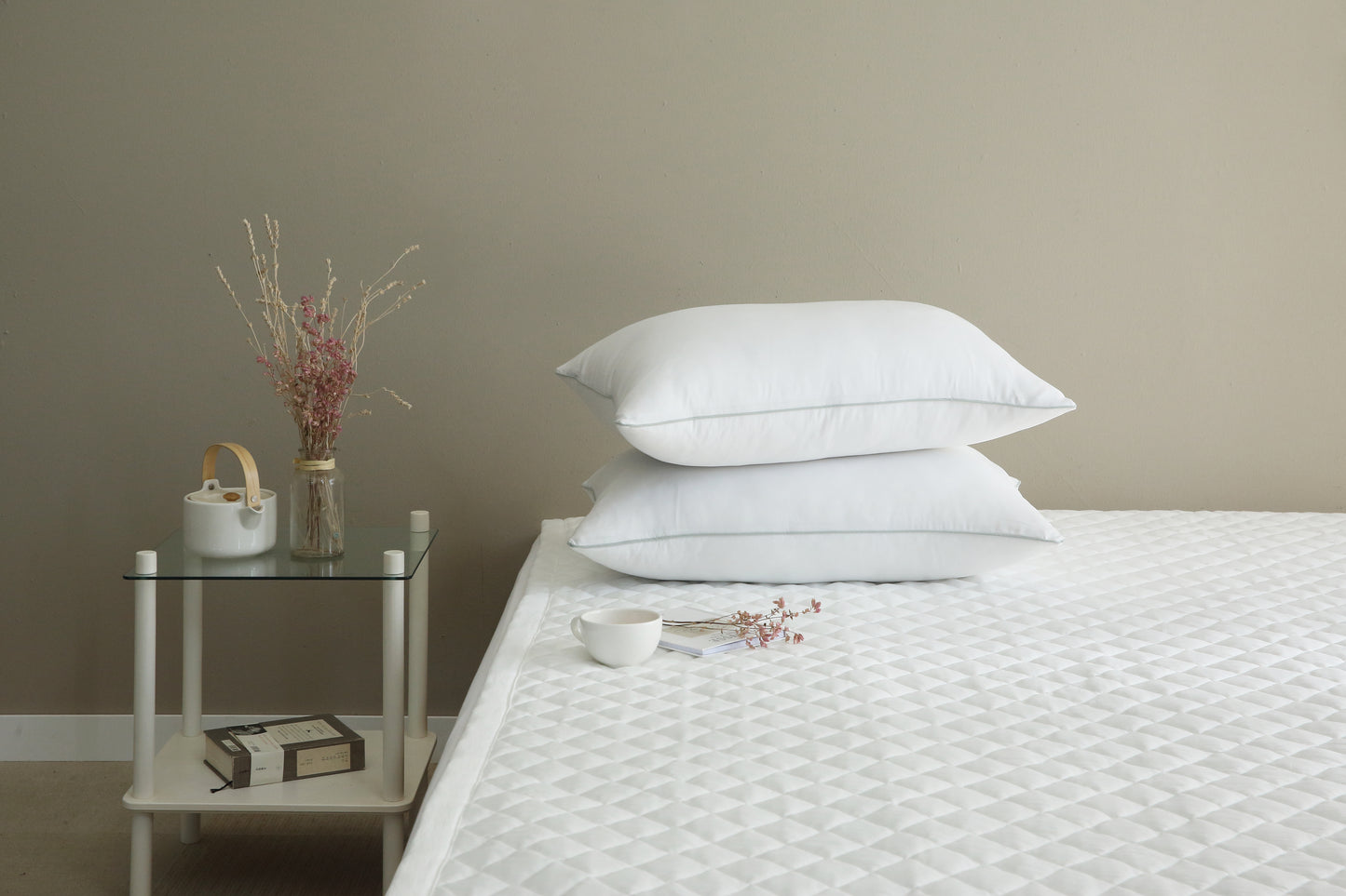 [NEW] Ultra Soft Anti-Dust Semi-Micro Air Washing Mattress Pad