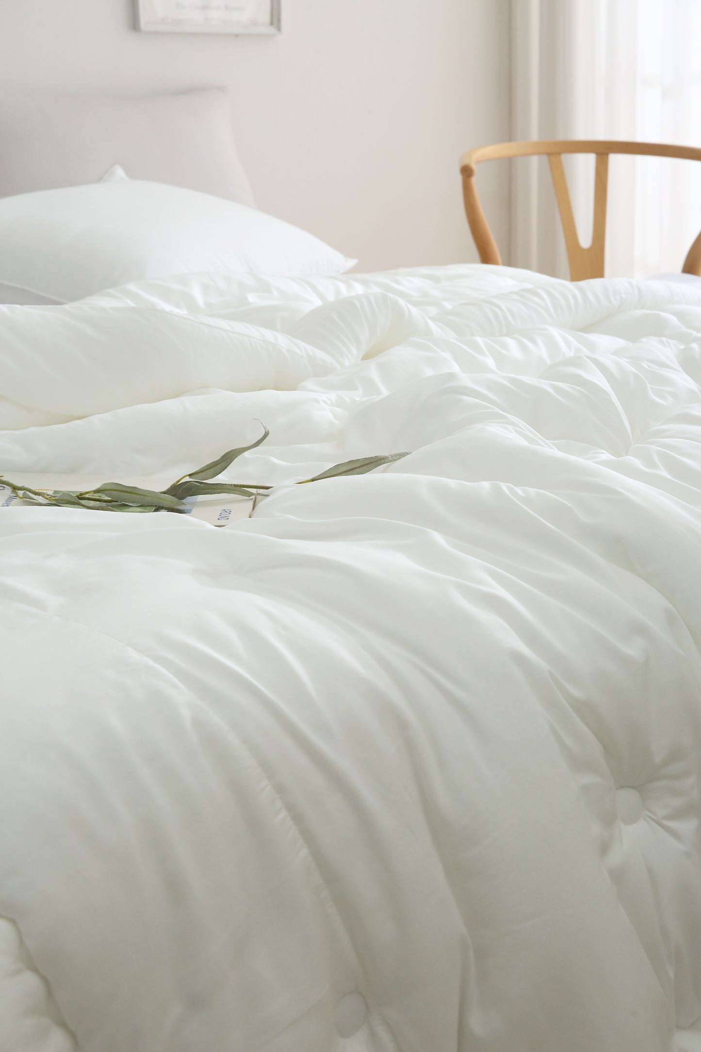 Premium 100% Tencel Modal Comforter Set - Double/Queen / Grey