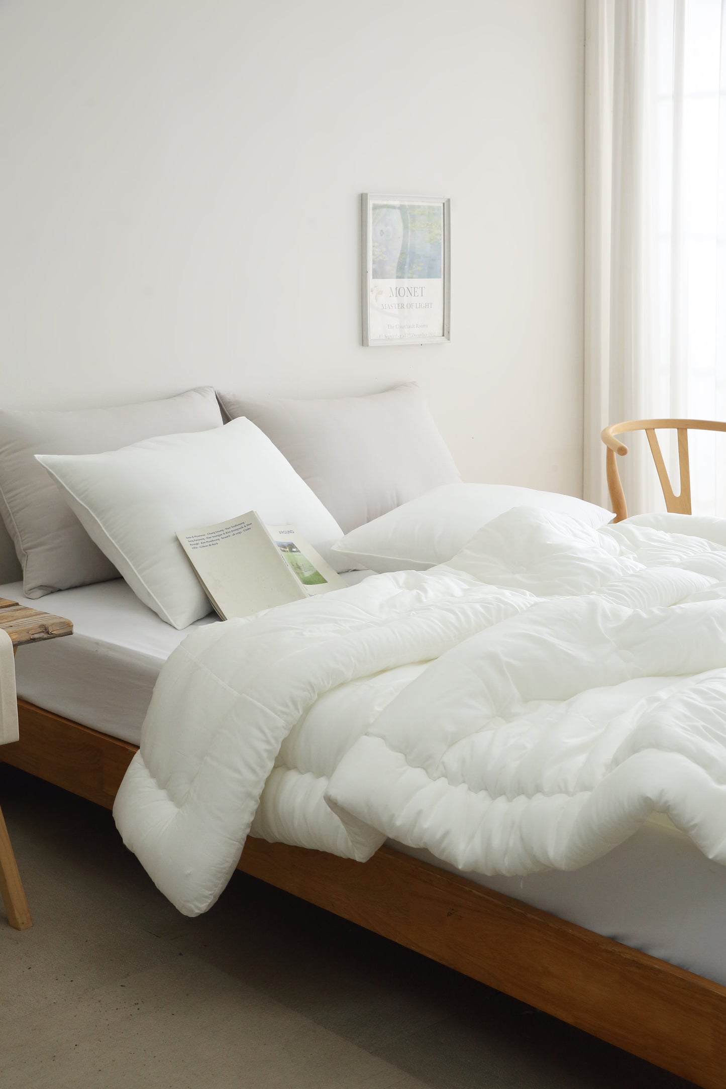Premium 100% Tencel Modal Comforter Set - Double/Queen / Grey