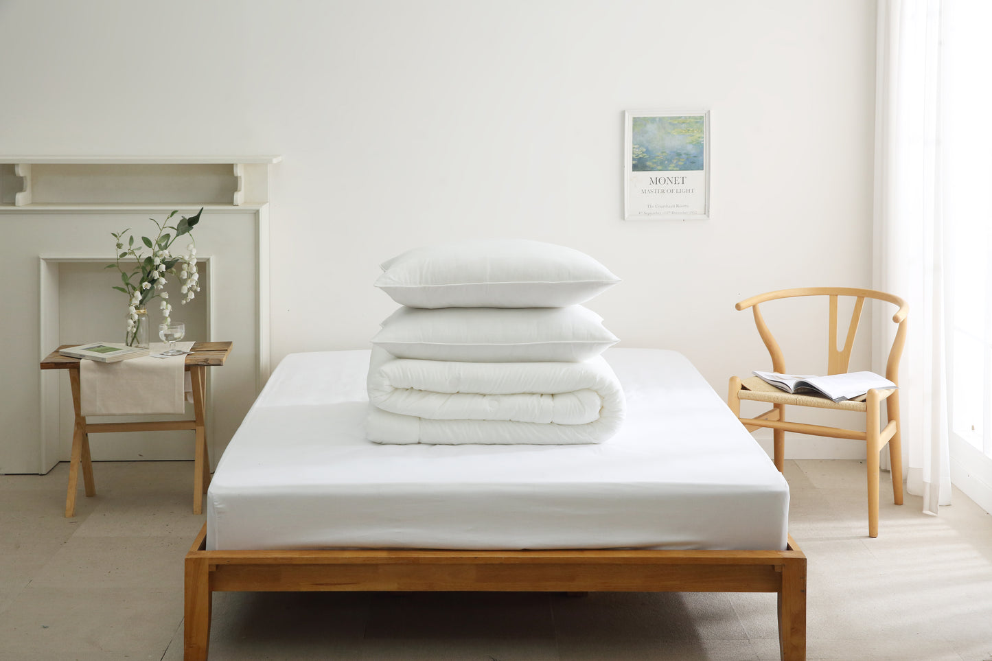 Premium 100% Tencel Modal Comforter Set - Double/Queen / Grey