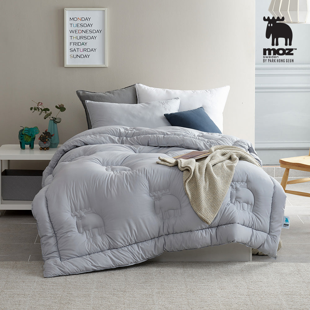 Allergy Care / Anti Mite Comforter_Grey_Twin/Twin XL