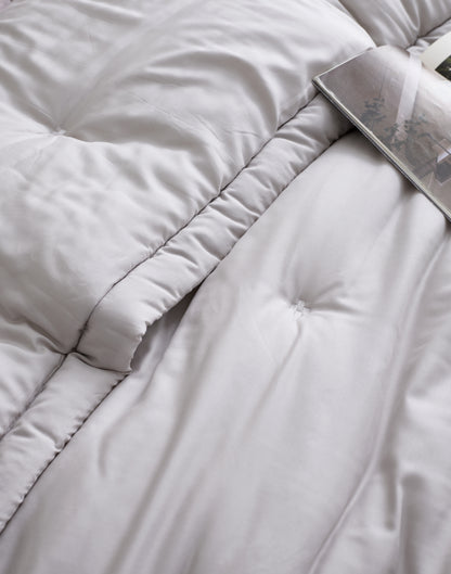 [NEW] Premium 100% Tencel Modal Comforter Set - Grey
