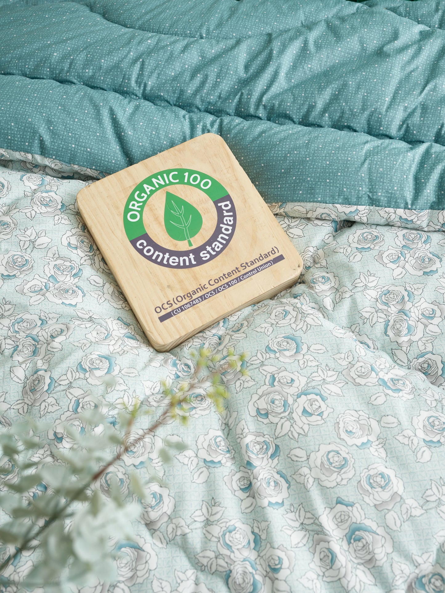[ORGANIC Cotton] Rose Garden Comforter Set