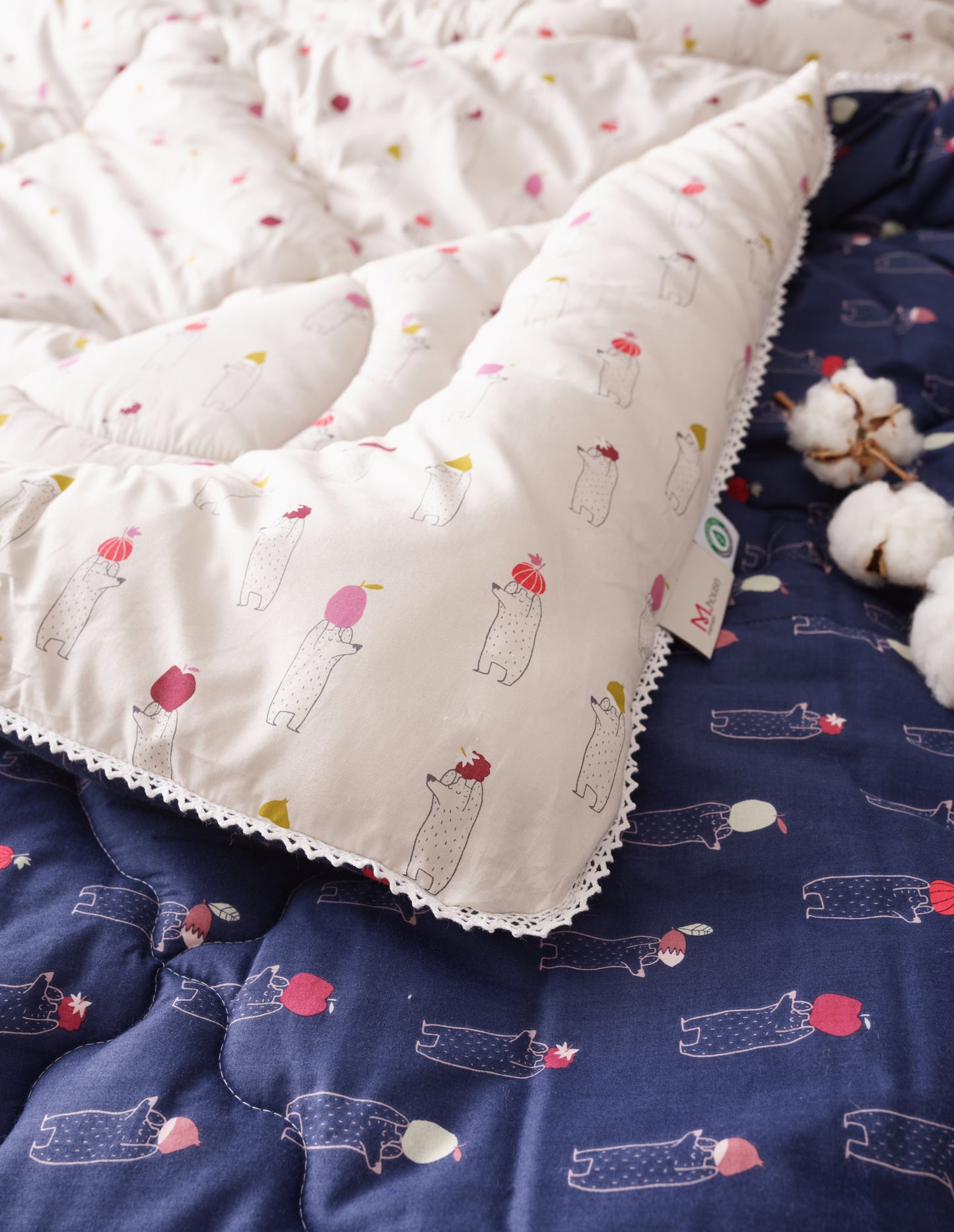 [ORGANIC Cotton] Kids Comforter Set