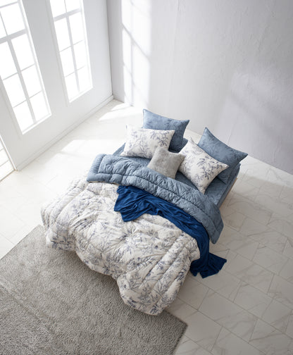 [NEW] PURE COTTON 100  Comforter Set - Reversible Design