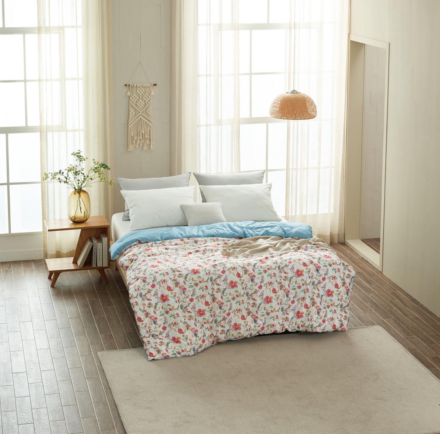 [2025 FW SPECIAL] Ultra Soft Anti-Dust Semi-Micro Reversible Comforter_Double/Queen v2