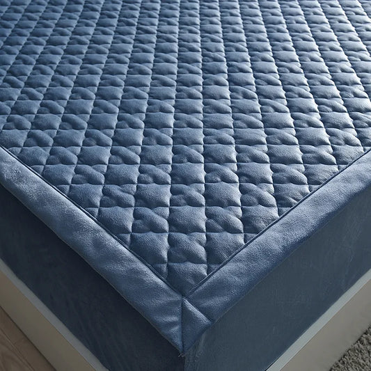 Soft & Warm Microfiber Quilted  Pad