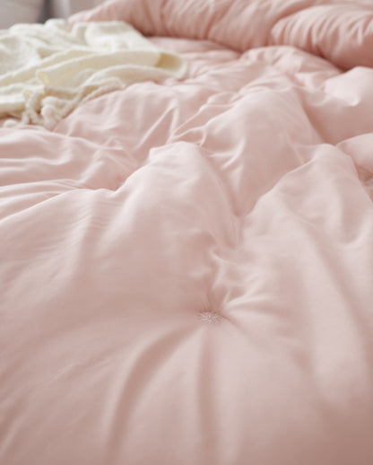 [SPECIAL] Premium 100% Tencel Modal Comforter Set - Light Pink