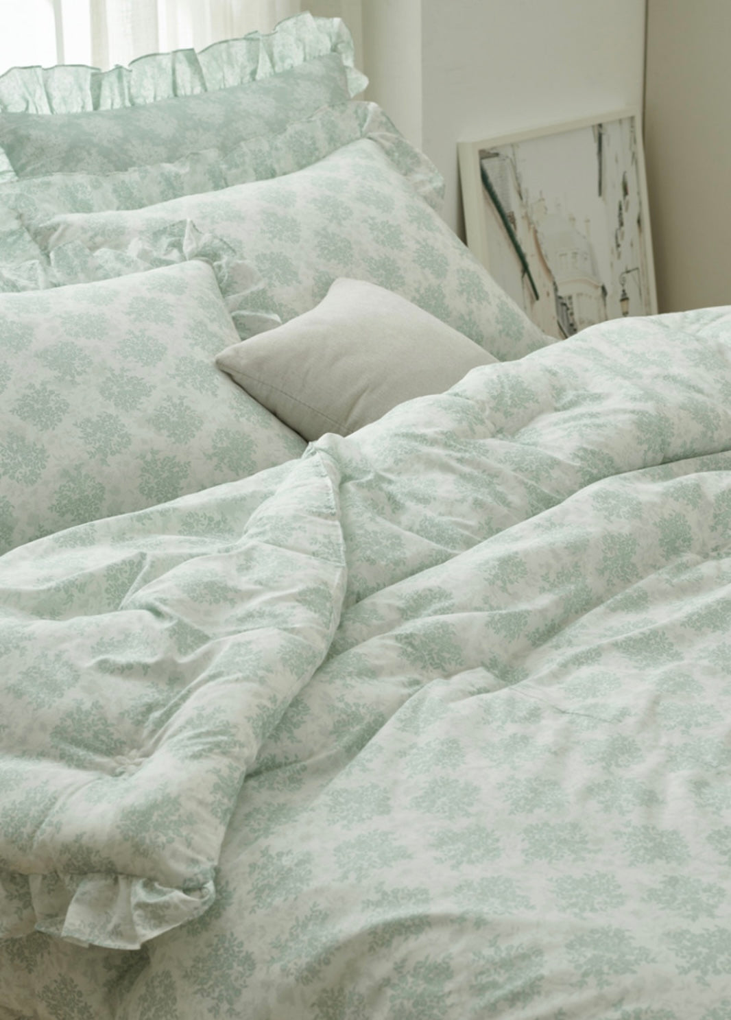 Bio-Wash 100% Cotton Comforter Set