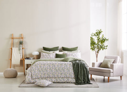 Cotton100 + Micromink Reversible Comforter Set_Queen