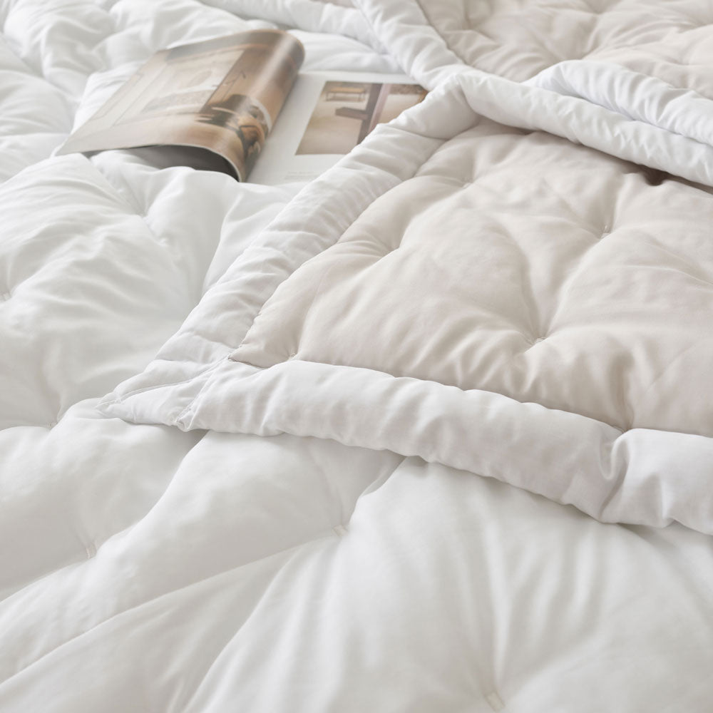 Premium 100% Tencel Modal Comforter Set_White