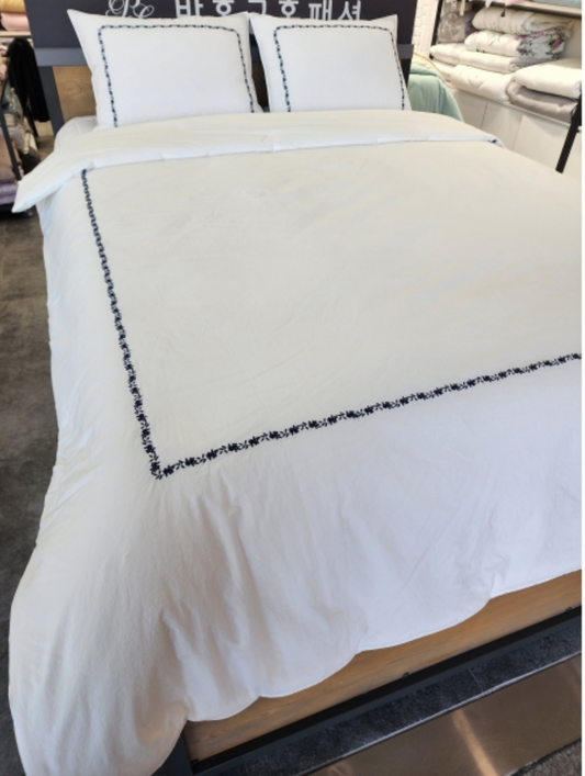 [NEW]Premium Bio-Washing 100% High Density Cotton Comforter Set