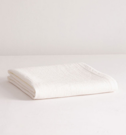 100% Washing Cotton Spread,Mattress Pad, Blanket_White