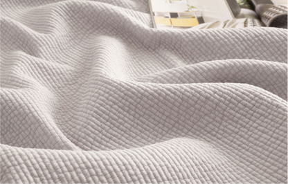 100% Washing Cotton Spread,Mattress Pad, Blanket_Grey