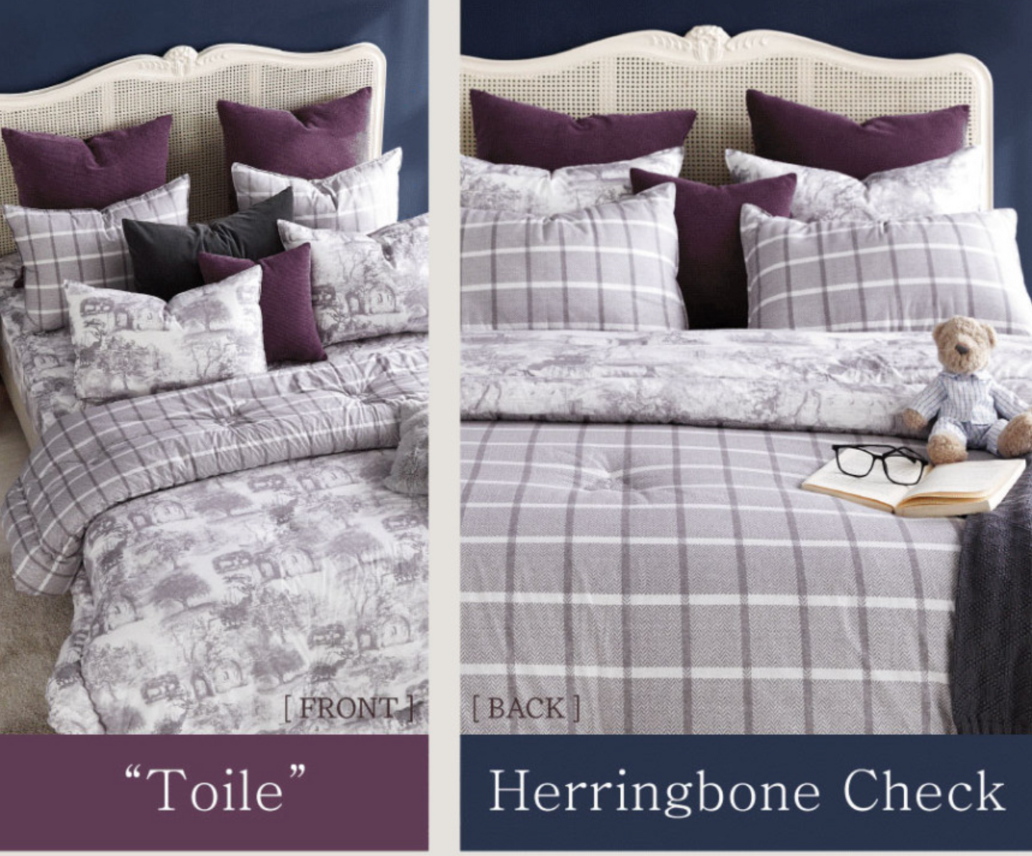 [ORGANIC] Cotton 100% Sweet home Comforter Set