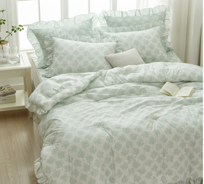 Bio-Wash 100% Cotton Comforter Set